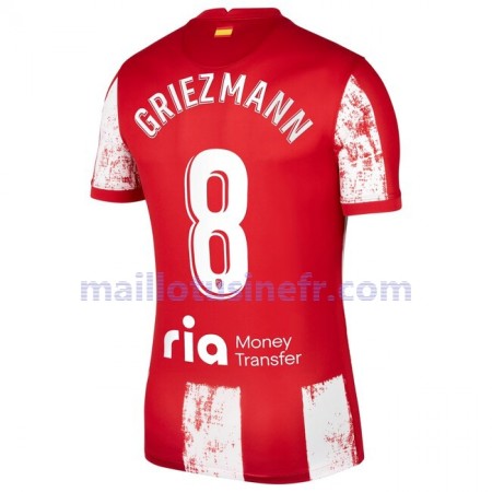 Maillot de Foot Atlético Madrid Antoine Griezmann 8 Domicile 2021-22 Maillot de Foot Atlético Madrid Antoine Griezmann 8 Domicile 2021-22